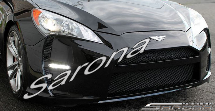 Custom Hyundai Genesis Coupe  Front Bumper (2009 - 2012) - $650.00 (Part #HY-008-FB)